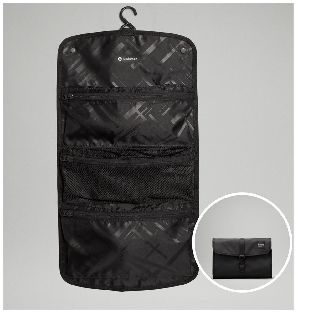 lululemon athletica Black Travel Organizer Bag
